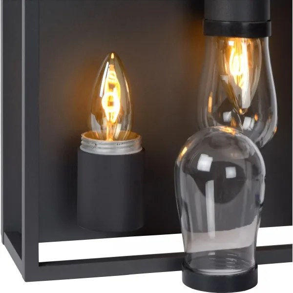 Plafonieră pentru baie Lucide 27100/02/30 CARLYN 2xE14/6W/230V IP54