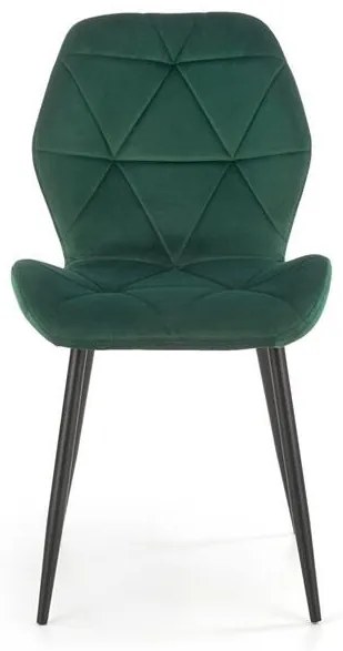 Scaun K453 velvet verde