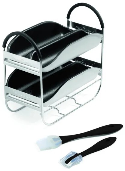Home Bread Baguette Tefal PF610138, 1600 W, 750/1000/1500 g, 2 amestecătoare, 16 programe, alb