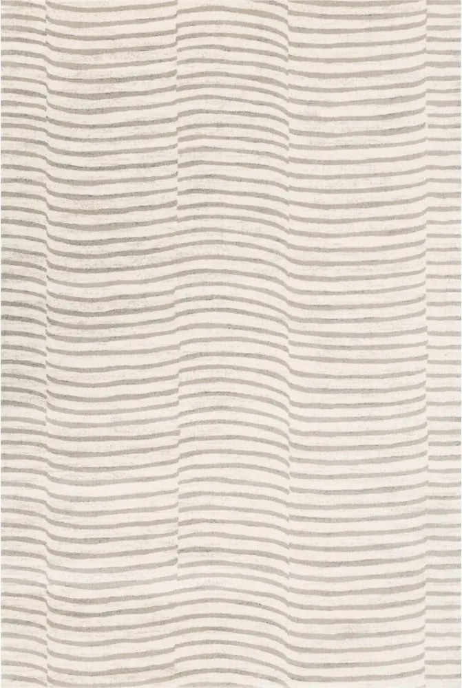 Covor bej din lână 133x190 cm Agnus Tides – Agnella