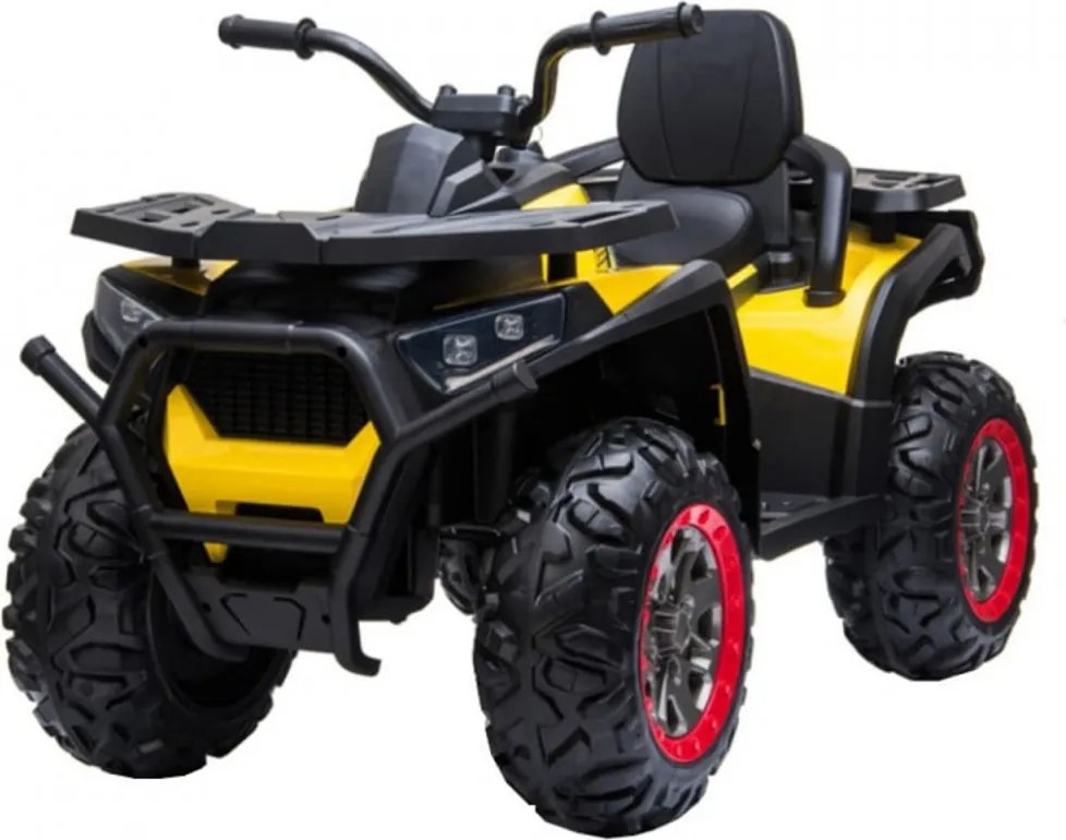 ATV Electric cu acumulator pentru copii NOVOKIDS™ Desert Rider , Cu faruri luminoase, Roti din Cauciuc EVA, 3-12 ani , max 50 kg , 2 Baterii de 12V,
