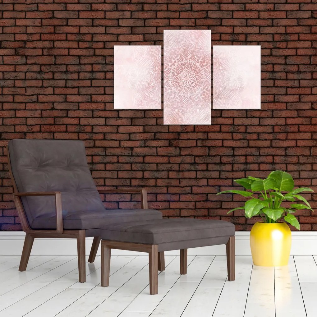 Tablou - Mandala roz (90x60 cm)