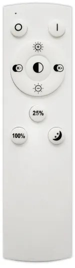 Lustră LED pe cablu dimabilă LED/30W/230V albă + telecomandă Top Light