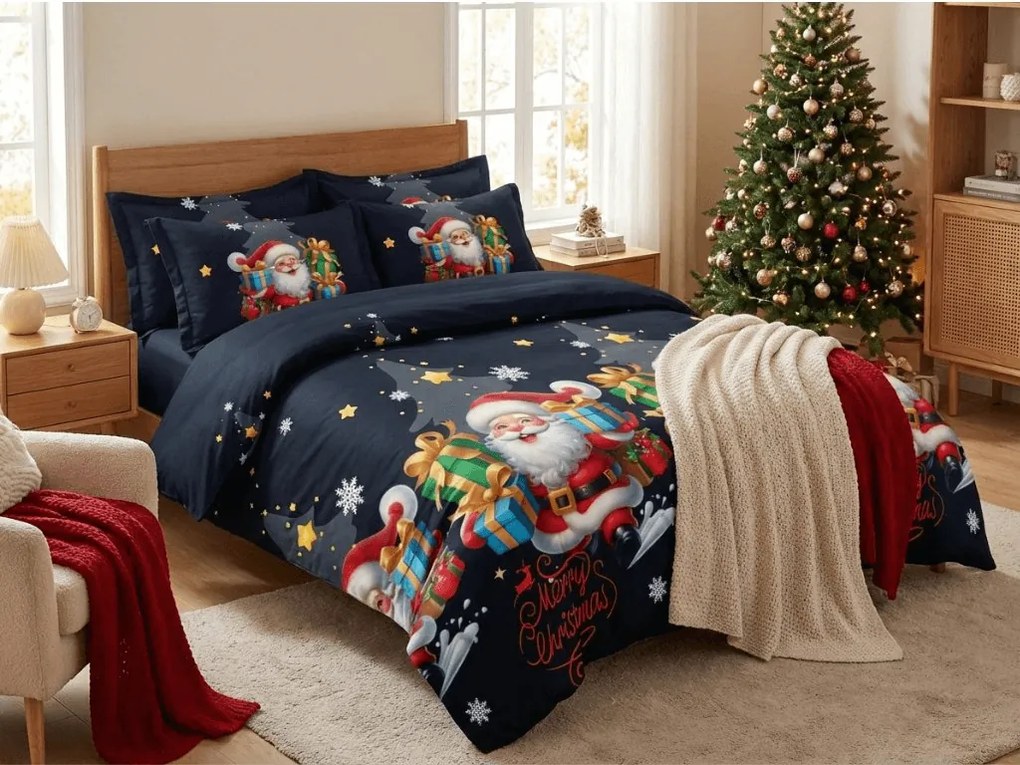 Lenjerie de pat din microfibra MIDNIGHT GIFT colorata Dimensiune lenjerie de pat: 70 x 80 cm | 140 x 200 cm