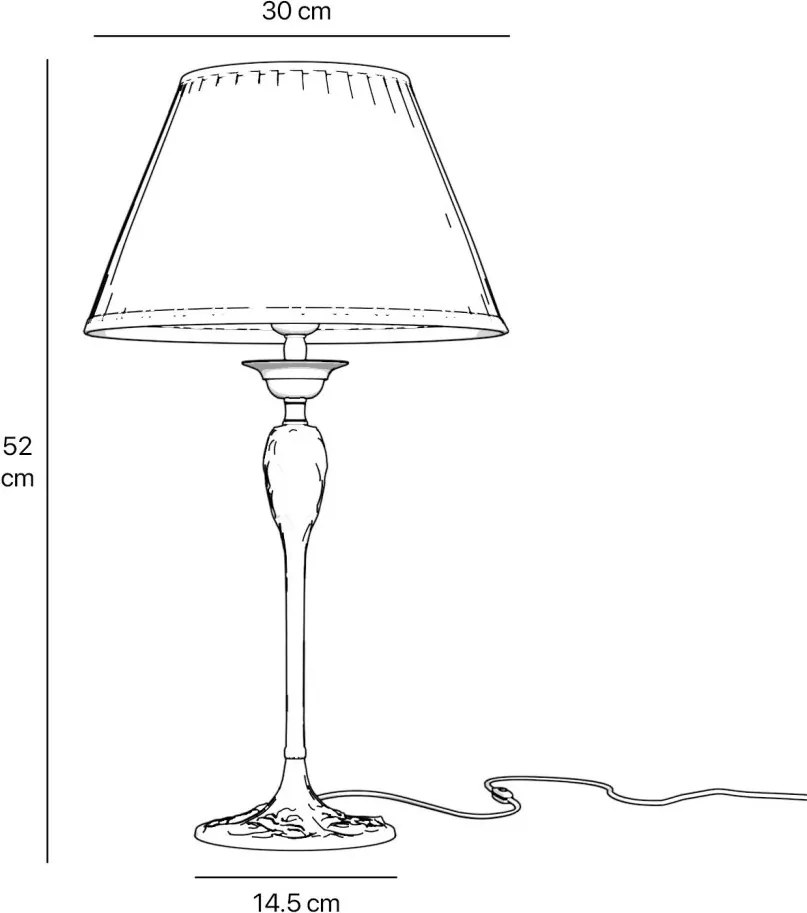 Veioza, Lampa de masa design clasic italian Simona