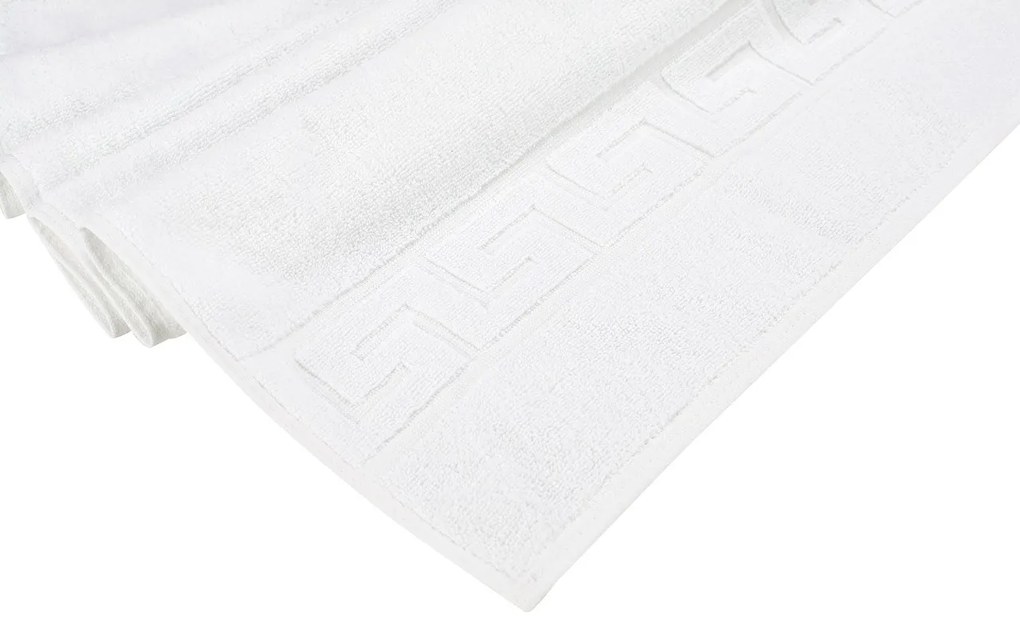 Set 2 Prosoape, Hotel Line, Bedora, 70x140 cm, 100% Bumbac Cardat, 500 g/mp, Alb