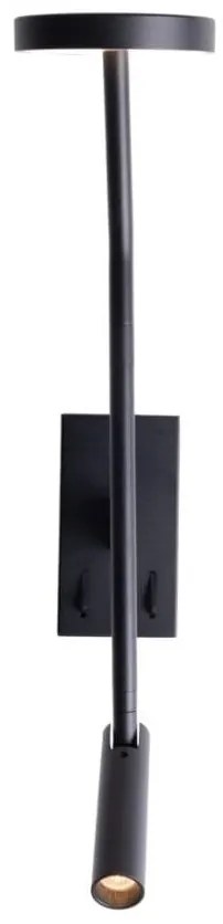 Aplica de perete cu reader LED design minimalist Ibiza