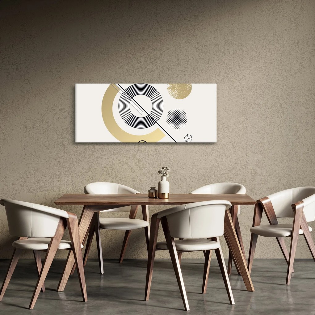 Tablou - Forme geometrice N⁰2 (120x50 cm)