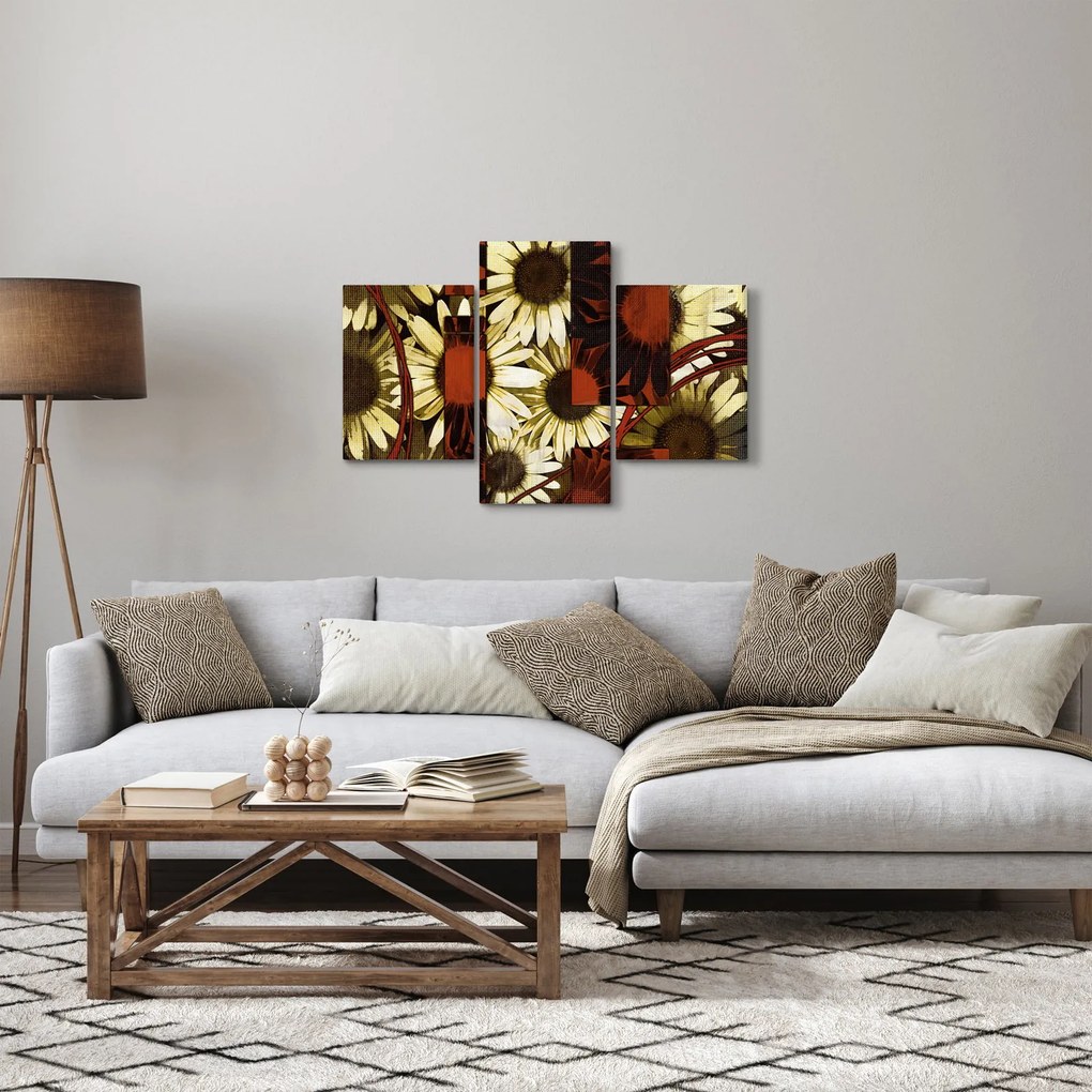 Tablou cu flori (90x60 cm)