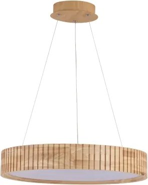 Brilagi - Lustră LED suspendată pe cablu FALCON WOOD MODERN LED/30W/230V Ø 45 cm lemn