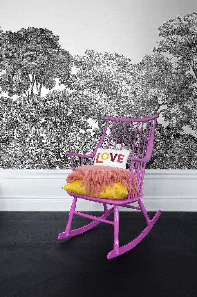Fototapet, Bellewood, Black Toile, Rebel Walls