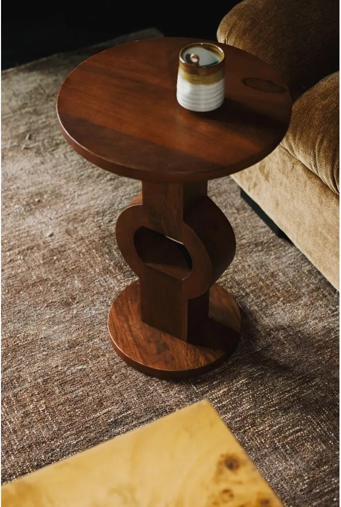 Măsuță auxiliară rotundă ø 36 cm Tondo – Dutchbone