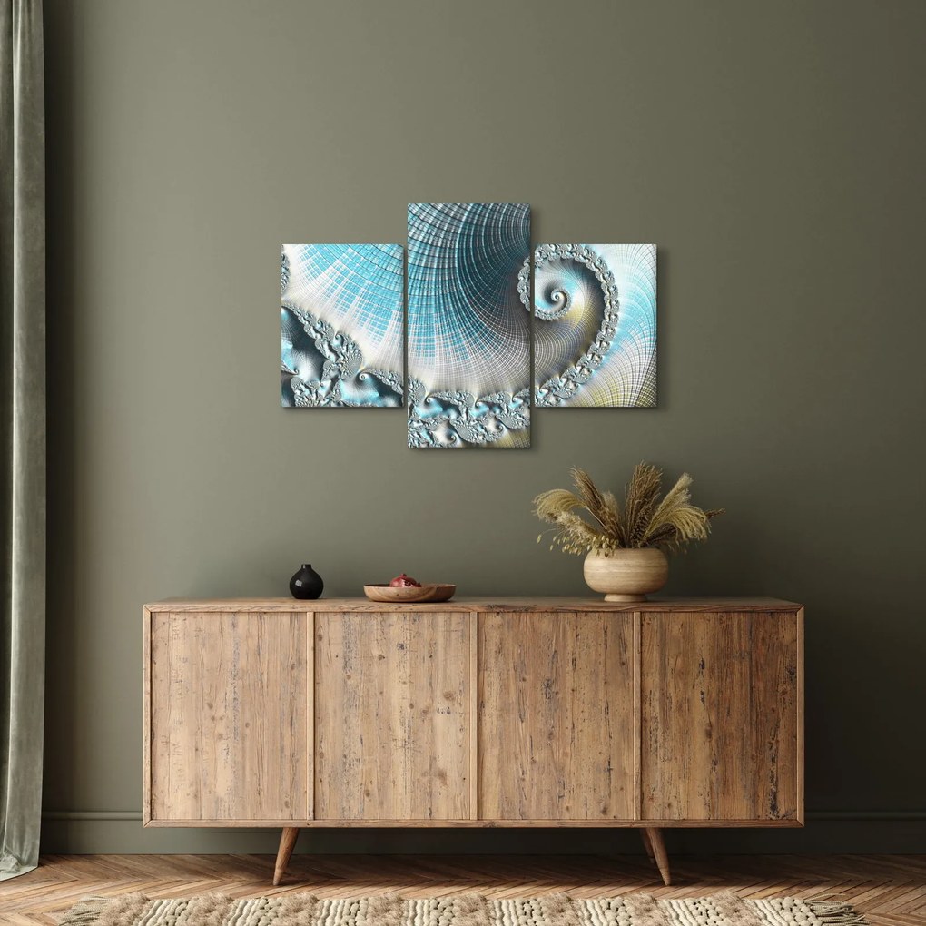 Tablou - Spirale texturate (90x60 cm)
