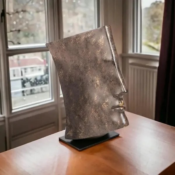 Decorațiune de masă 29x25x17 cm, rășină/finisaj cupru