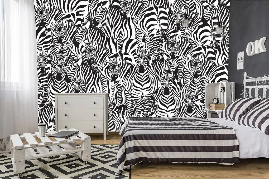 Fototapet - Zebra (254x184 cm)