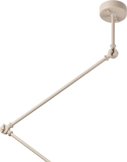 Brilagi - Lustră LED pe tijă IRONBEAM 1xE27/60W/230V bej