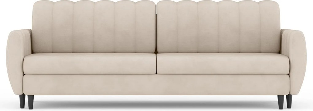 Canapea lemn masiv extensibilă Ten 223×97 cm