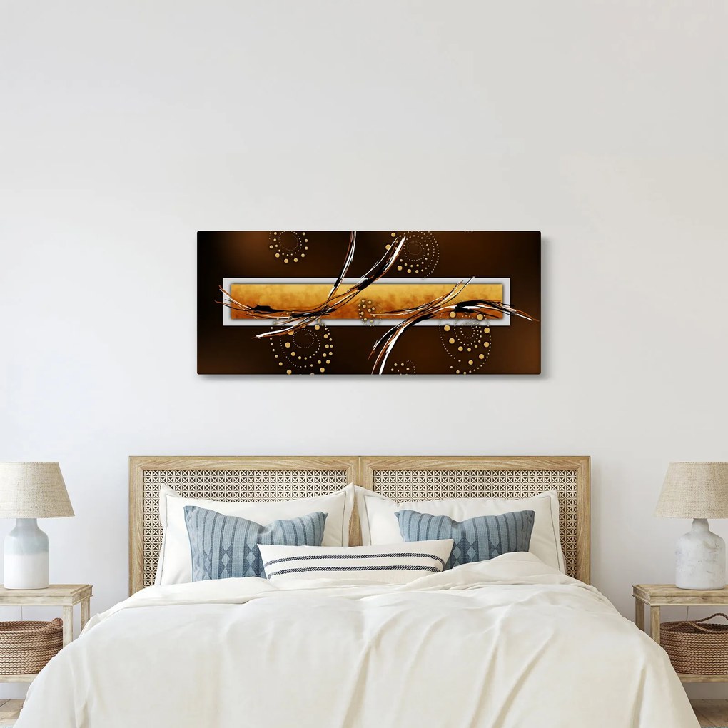 Tablou abstracției - Fluturi (120x50 cm)