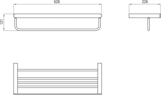 Etajera port prosop Round ADR0531