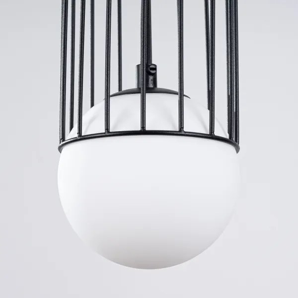 Lustră pe cablu Sollux SL.1332 BRINA 1xG9/8W/230V negru