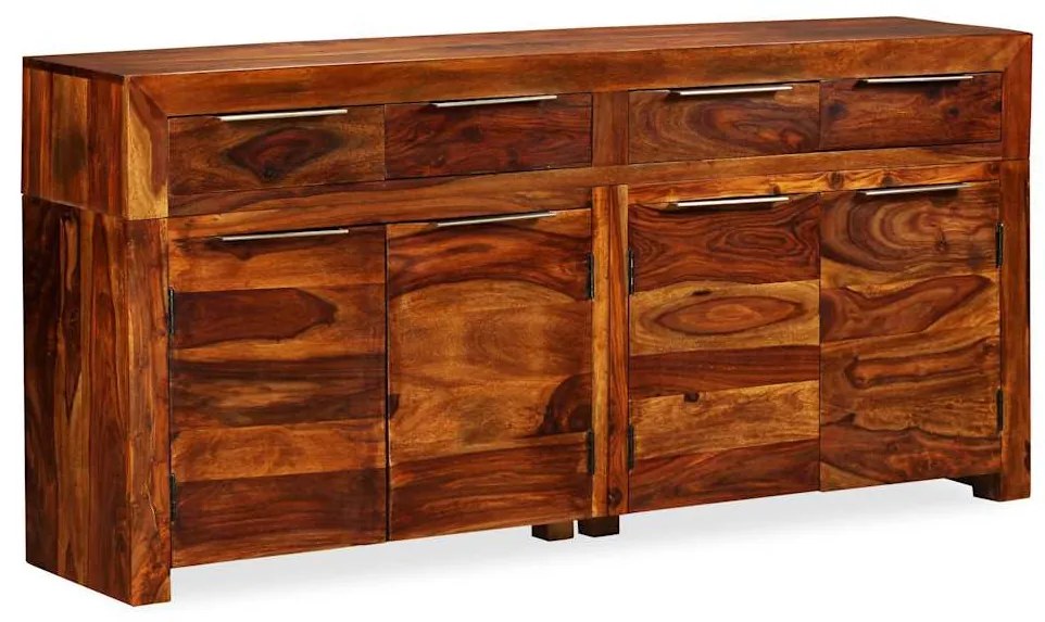 vidaXL Dulap din lemn masiv de acacia, 160 x 35 x 75 cm