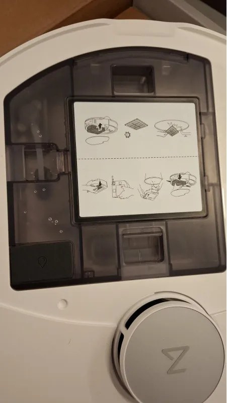 La mâna a doua: Aspirator robot Roborock Q10 PF, 10.000 Pa, 150 min, 0,35 L, Wi-Fi, Uscat/umed, Ridicare automata a mopului, LiDAR 360°, Cartografiere 3D, Control vocal, Alb