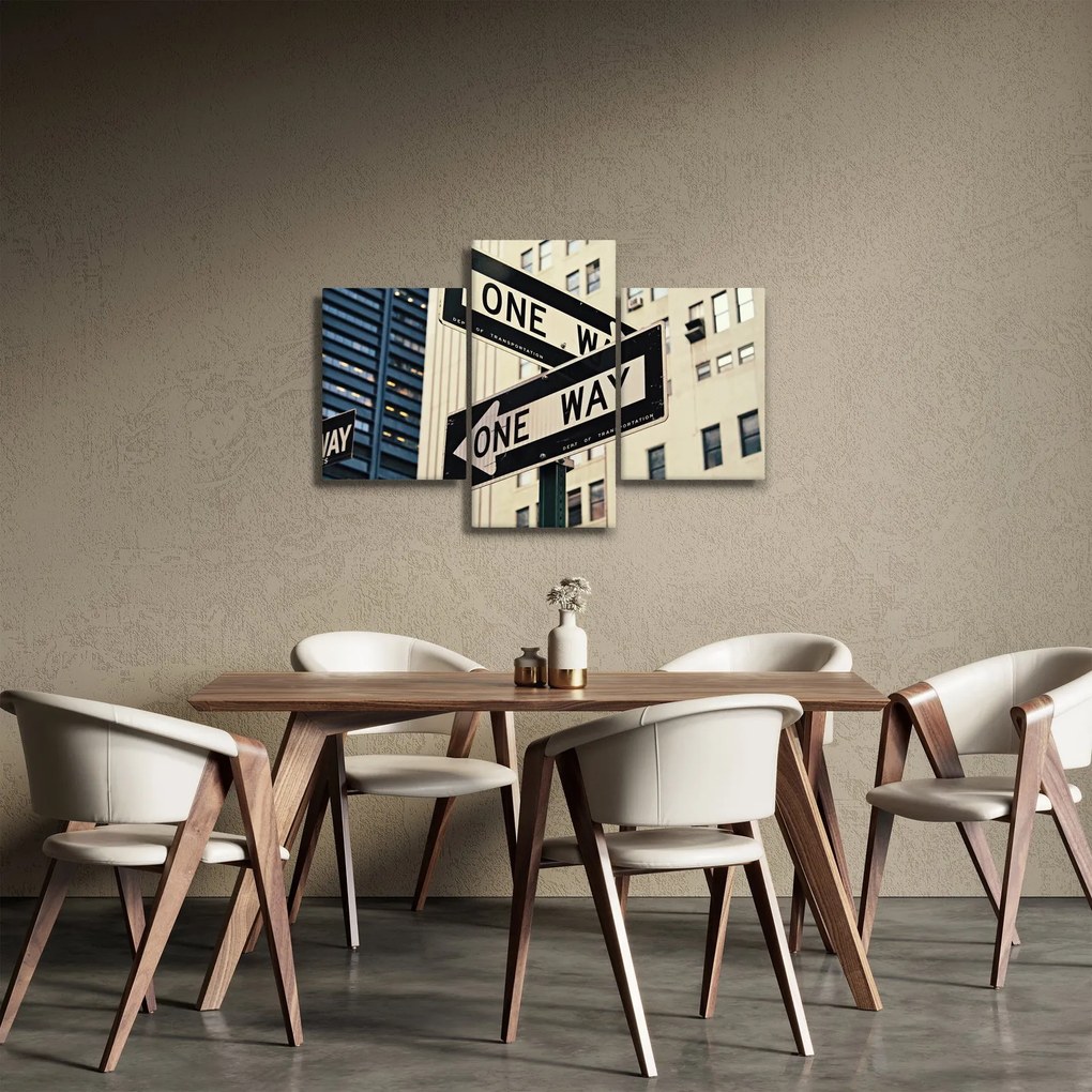 Tablou - New York ONE WAY (90x60 cm)