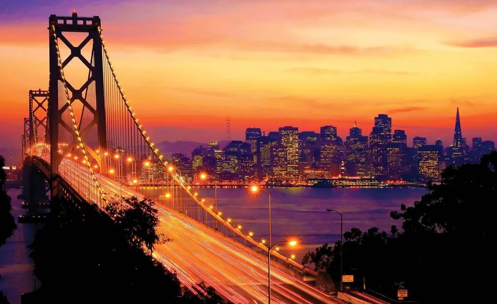 Fototapet - Golden Gate Bridge (152,5x104 cm), în 8 de alte dimensiuni noi