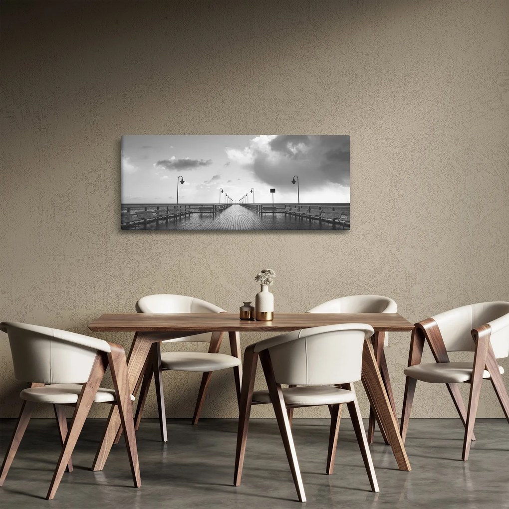 Tablou - Promenada la mal (120x50 cm)