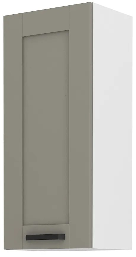 Dulap superior de bucătărie Lucid 40 G 90 1F (claygrey + alb). 1045459