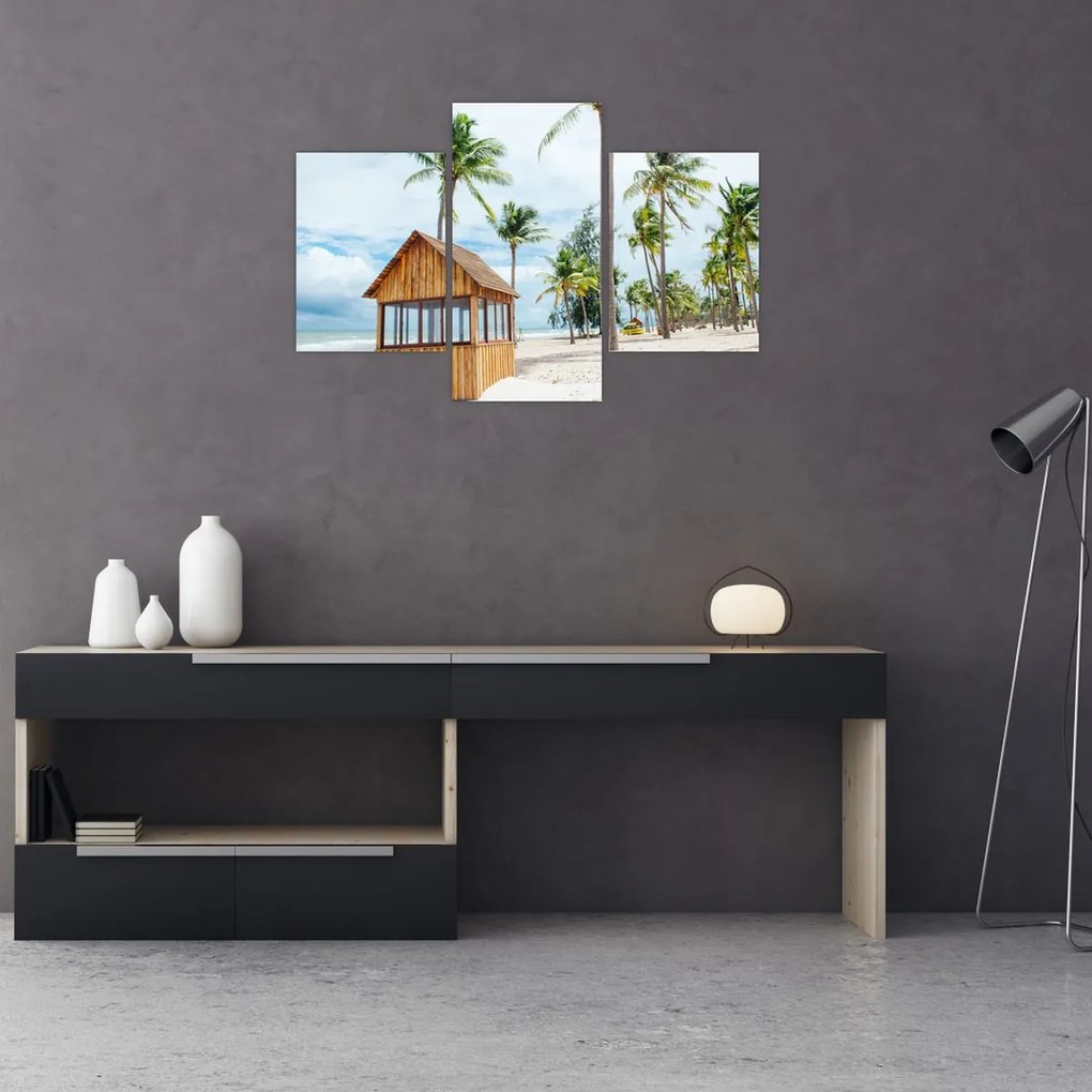 Tablou - Plajă (90x60 cm)