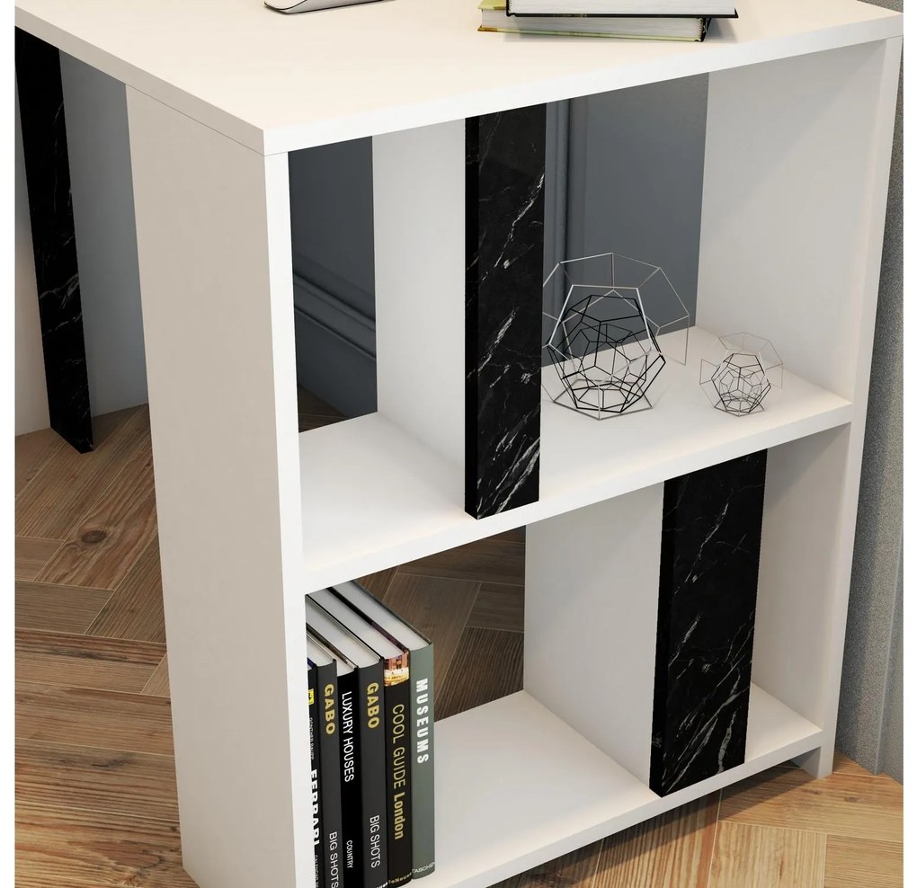 Masă PC Limba (Alb + Negru). 1088794