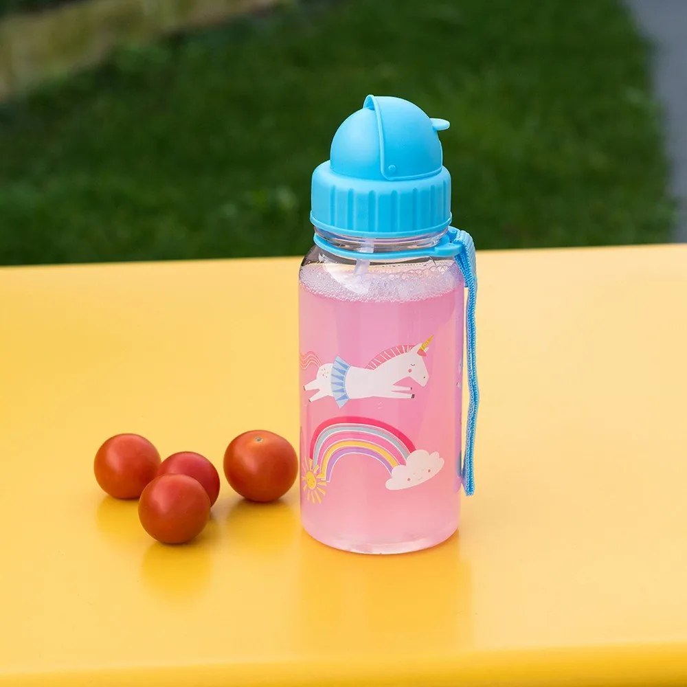 Sticlă pentru copii albastră din tritan 500 ml Magical Unicorn – Rex London
