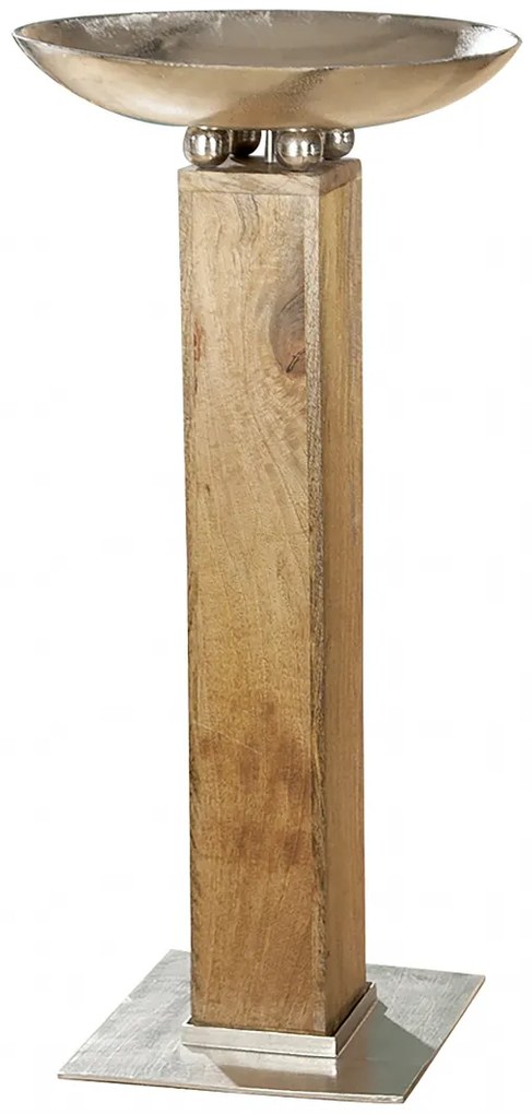 Suport flori SUONO, lemn metal, 98x49.5x50 cm