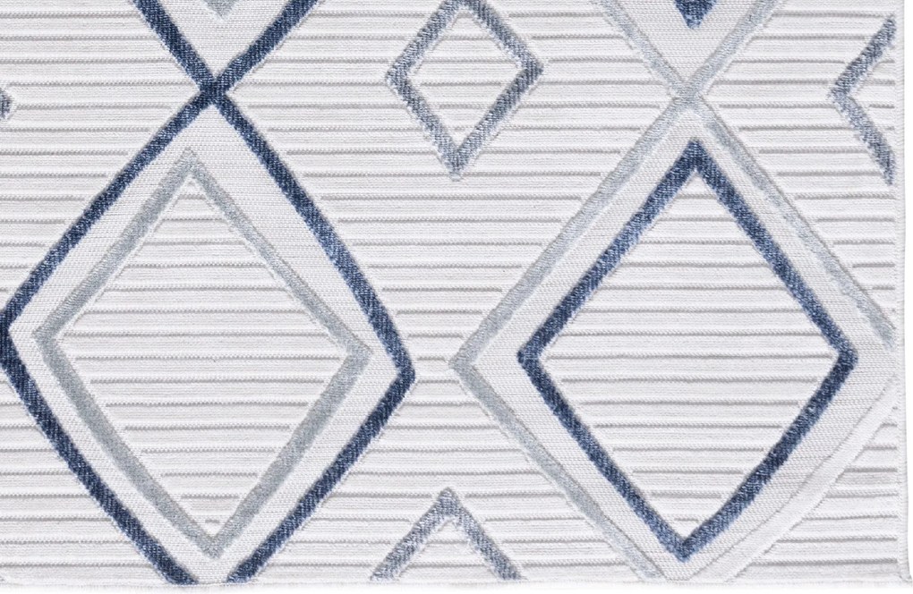 Covor SAND, 50x80 cm, forma dreptunghiulara, polipropilena, crem/albas