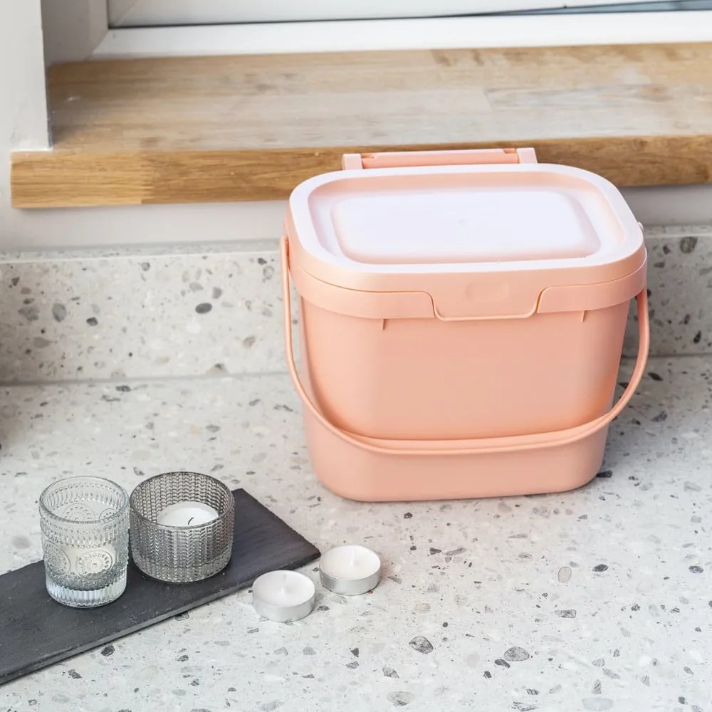 Cutie de depozitare Addis Caddy, 4,5 l, roz