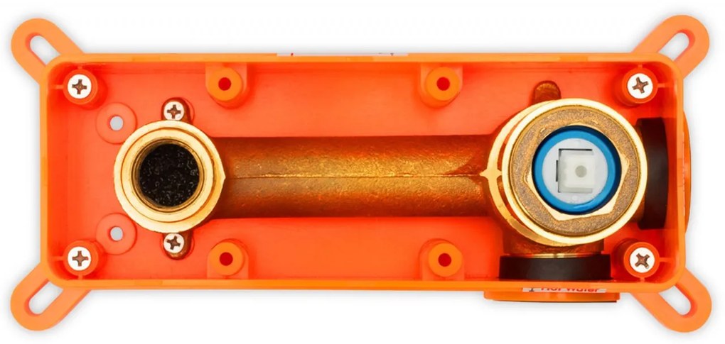 Baterie incastrata Lungo Long auriu periat