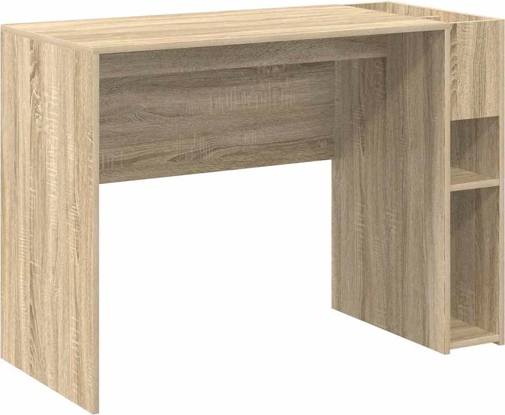 vidaXL Birou Stejar Sonoma 109 x 50 x 78 cm Lemn compozit