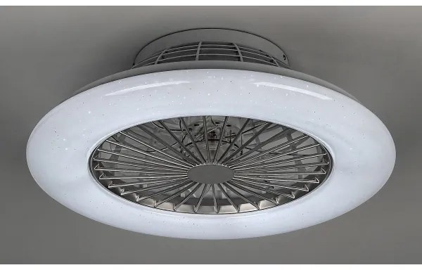 Plafonieră LED dimabilă cu ventilator Rabalux LED/30W/230V + telecomandă