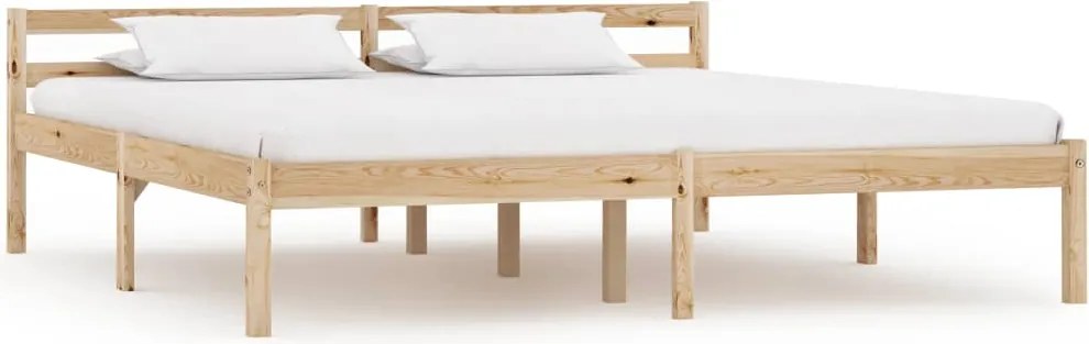 vidaXL Cadru de pat, 160 x 200 cm, lemn masiv de pin