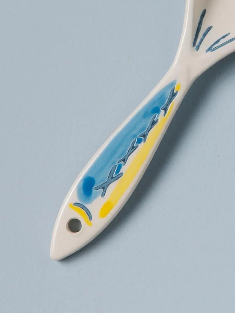Set 4 linguri din ceramica, Sardines