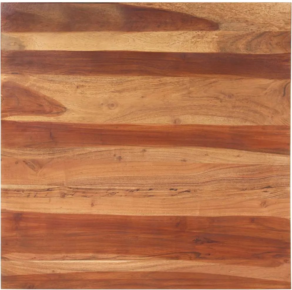 vidaXL Blat de masă, 80x80 cm, 25-27 mm, lemn masiv de acacia