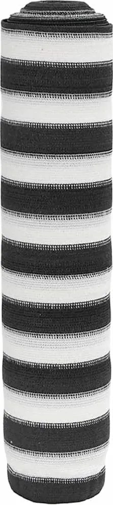 vidaXL Plasă protecție intimitate antracit/alb 2x25 m, HDPE 150 g/m²