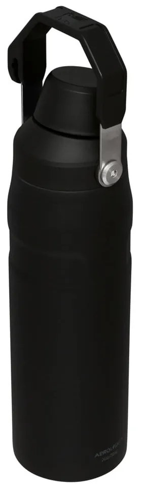 Sticlă termică neagră din oțel inoxidabil 700 ml IceFlow™ Bottle Fast Flow Black – Stanley