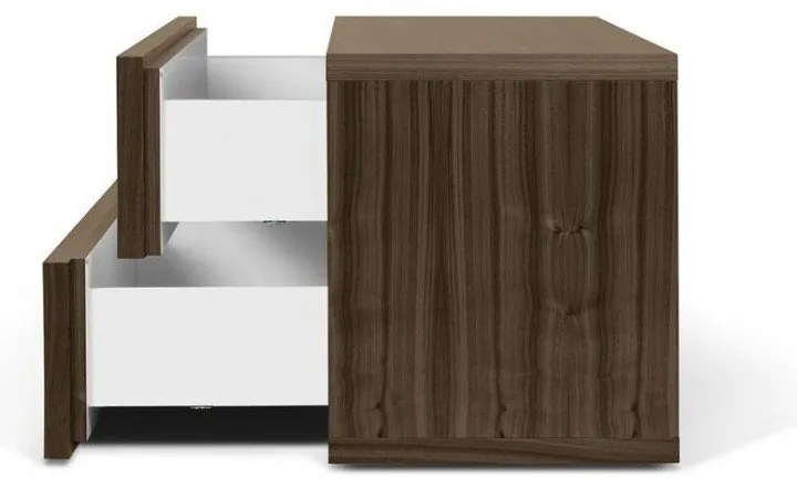 Noptieră cu 2 sertare TemaHome Aurora, maro