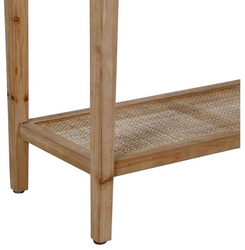 Consola din lemn de pin, aspect rustic, Firmin