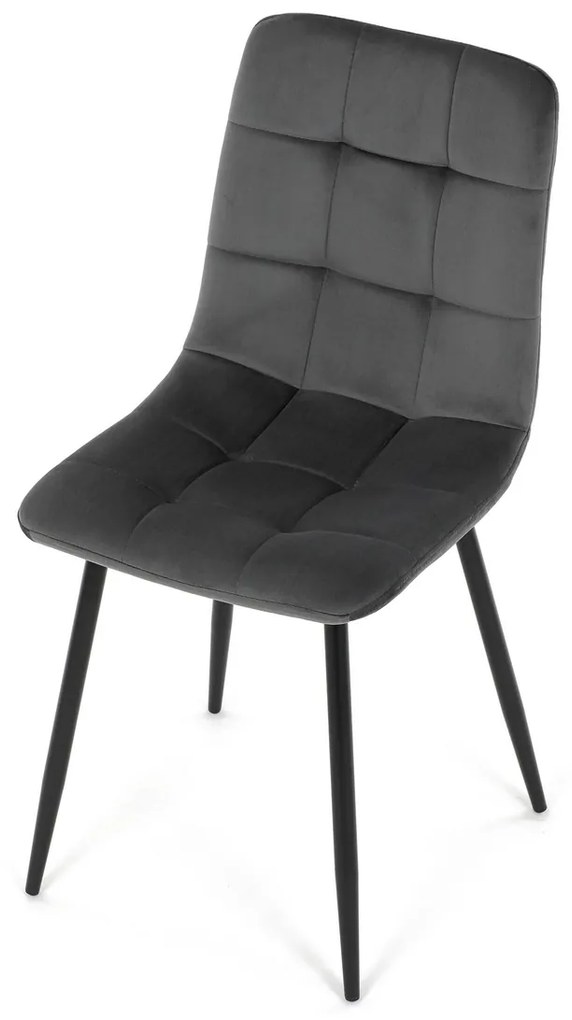 Set de scaune de sufragerie CT-281 GREY4, 4 buc