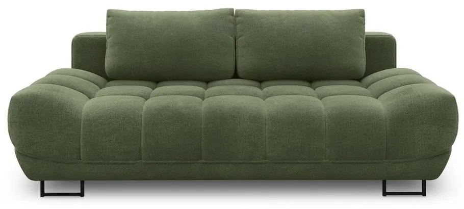 Canapea extensibilă cu 3 locuri Windsor &amp; Co Sofas Cumulus, verde