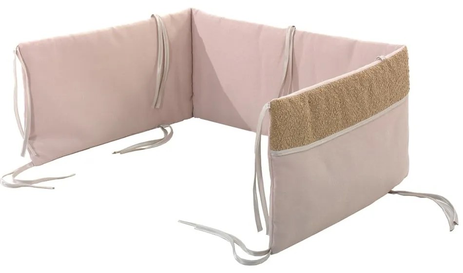 Apărătoare pentru pătuț maro deschis 180 cm Forrest – Vipack