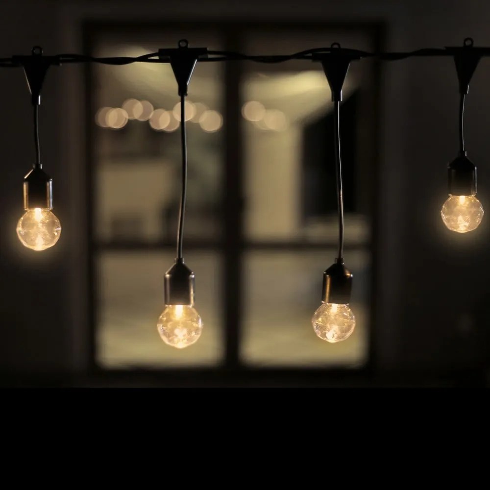 Ghirlandă luminoasă cu LED DecoKing Industrial Bulb, lungime 8 m, 10 beculețe